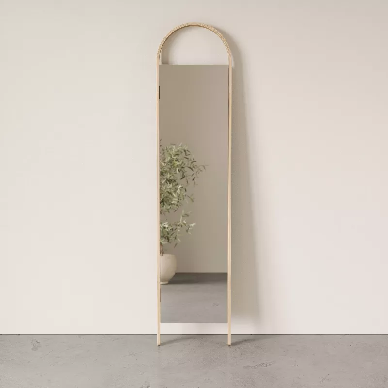 Umbra Bellwood Wooden Frame Leaning Mirror - Image 4