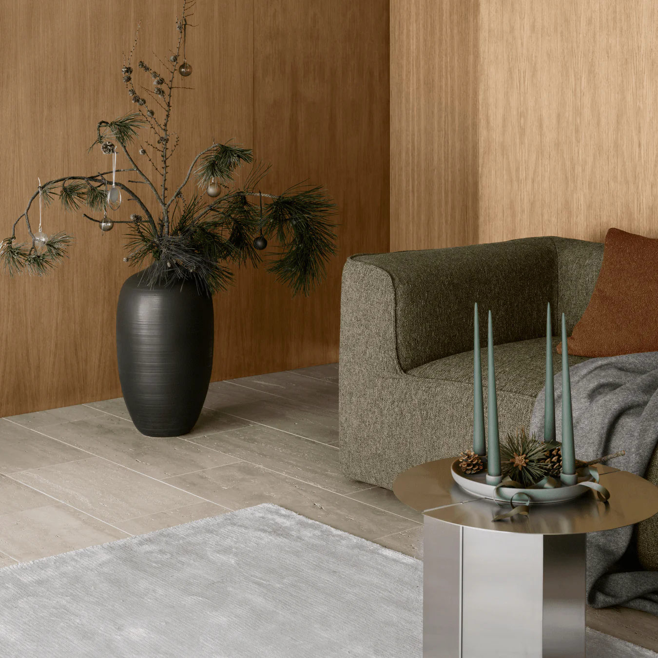 Blomus AHWI Two-Tone Wool Throw - Image 6
