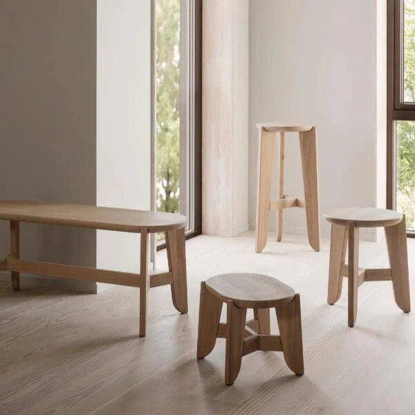 Blomus ELI Oak Stool - Image 4