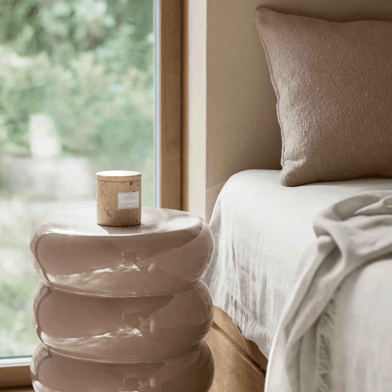 Blomus TORU Round Ceramic Side Table - Image 4