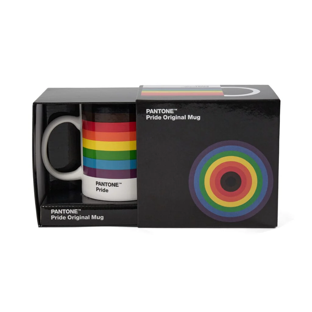 Pantone Mug in Gift Box in Pride - Image 3