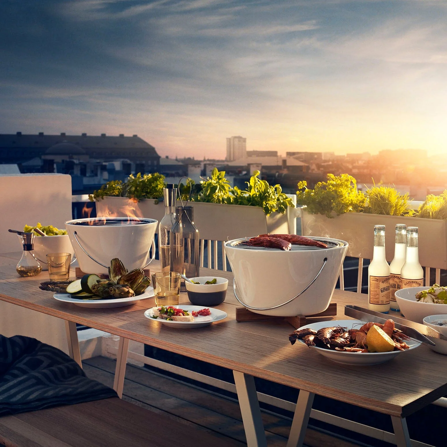 Eva Solo Outdoor Porcelain Table Grill - Image 3