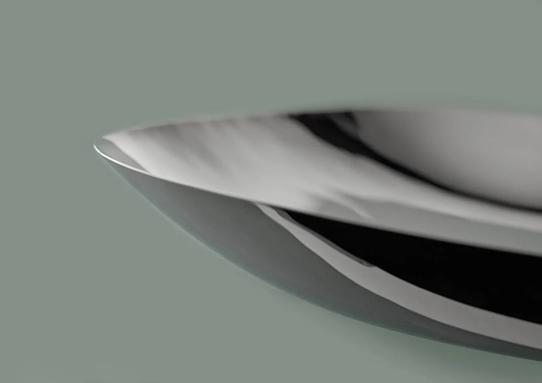 Gense Dorotea Polished Steel Dish - Image 4