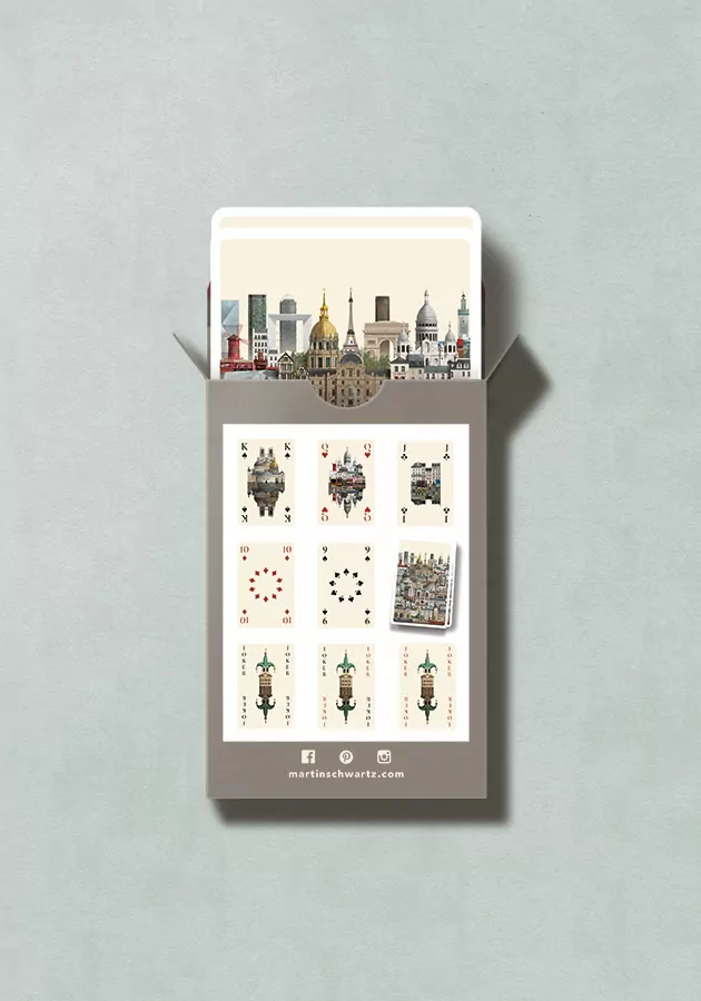 Martin Schwartz Paris Playing Cards - Image 3
