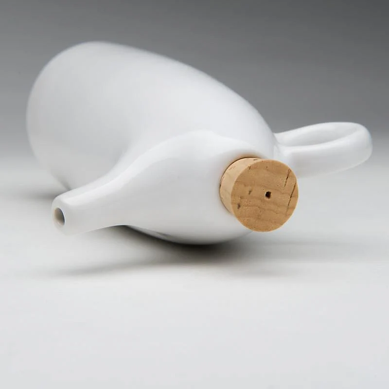 Maia Ming Olivia White Ceramic Cruets - Image 7