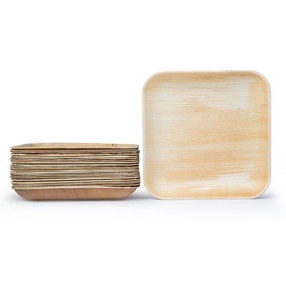 Palm Leaf Square Plates 10 Inch (Set of 25/50/100) - Image 9