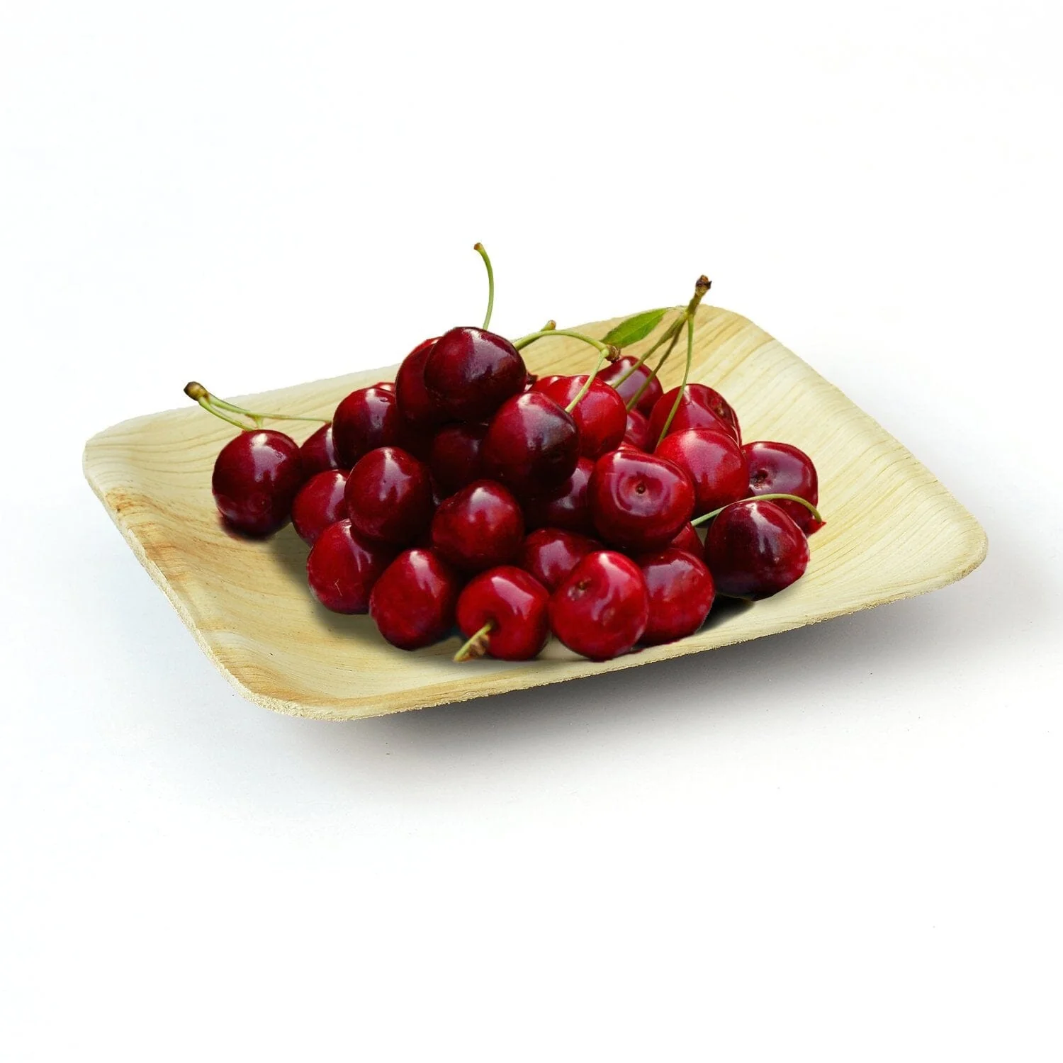 Palm Leaf Square Plates 8 Inch (Set of 25/50/100) - Image 3