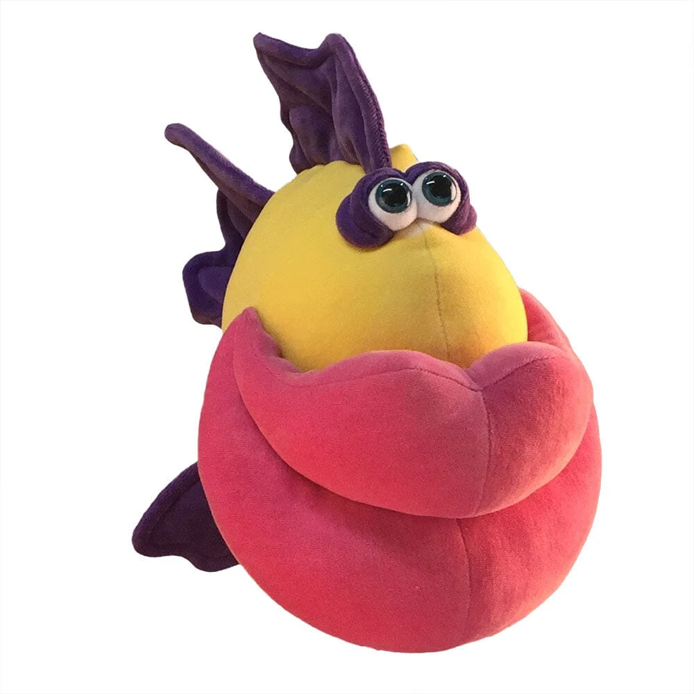 Plush Lippe Fish Soft Sculpture - Image 2