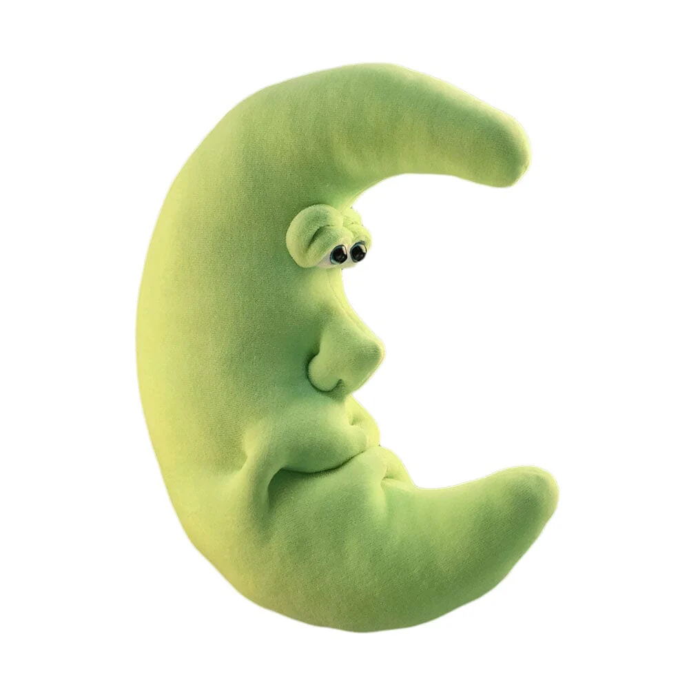 Plush Moon Soft Sculpture For Mobiles & Decoration - Image 3