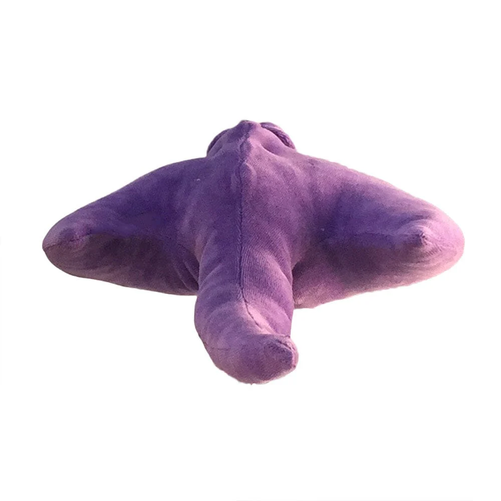 Plush Purple Stingray Soft Sculpture - Image 4