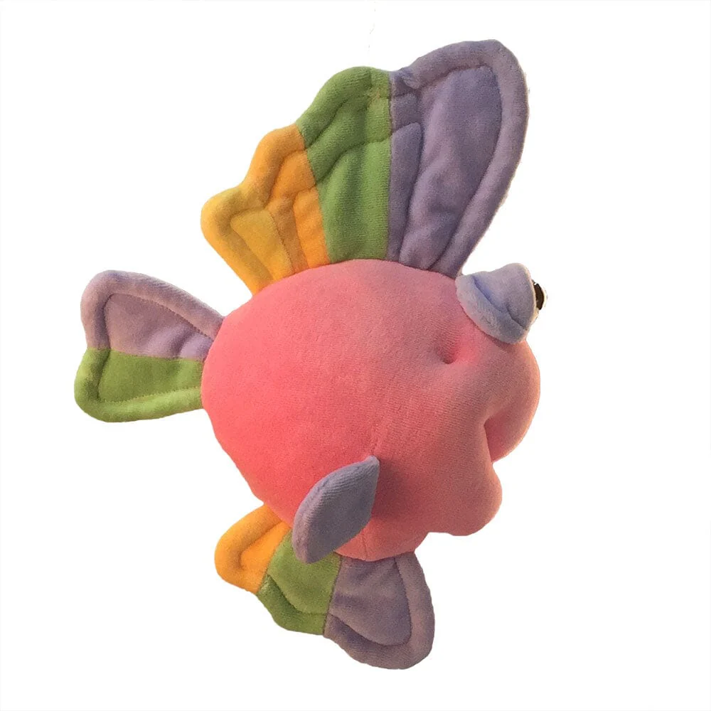 Plush Rainbow 'Bout Fish Soft Sculpture - Image 8