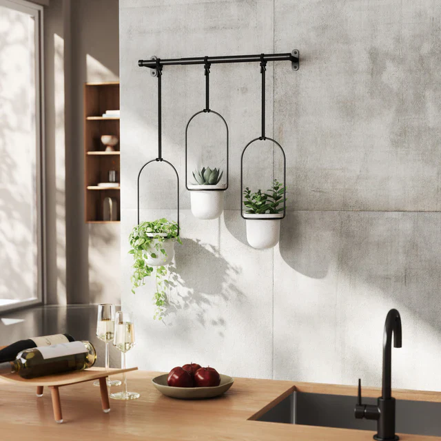 Umbra Triflora Hanging Planters Trio - Image 4