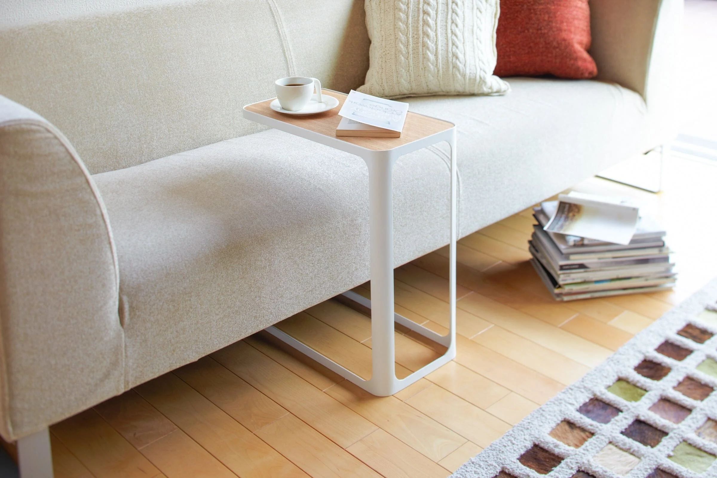 Yamazaki Steel C Side Table - Image 4
