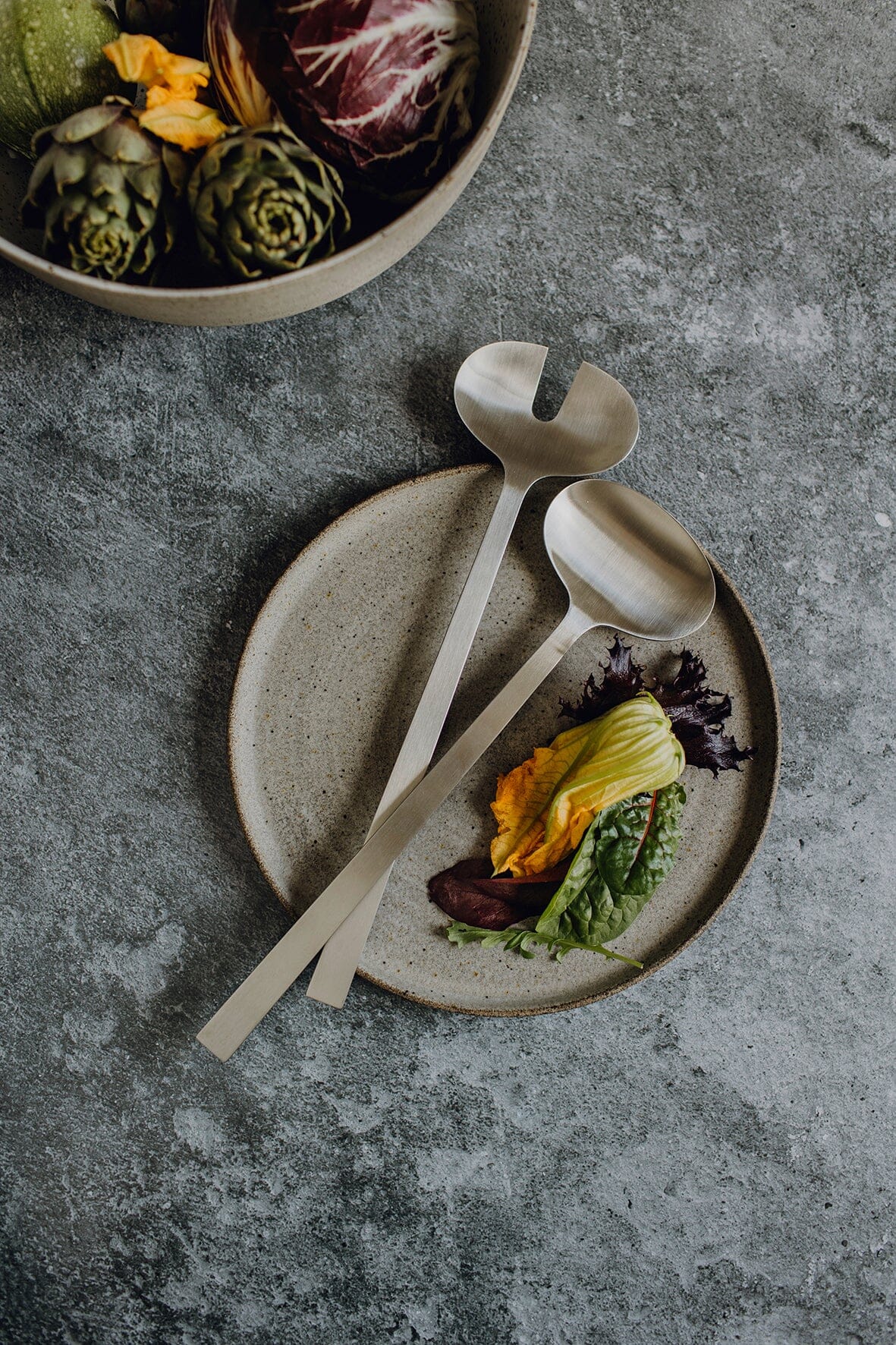 Zack Lenora Salad Servers - Image 4