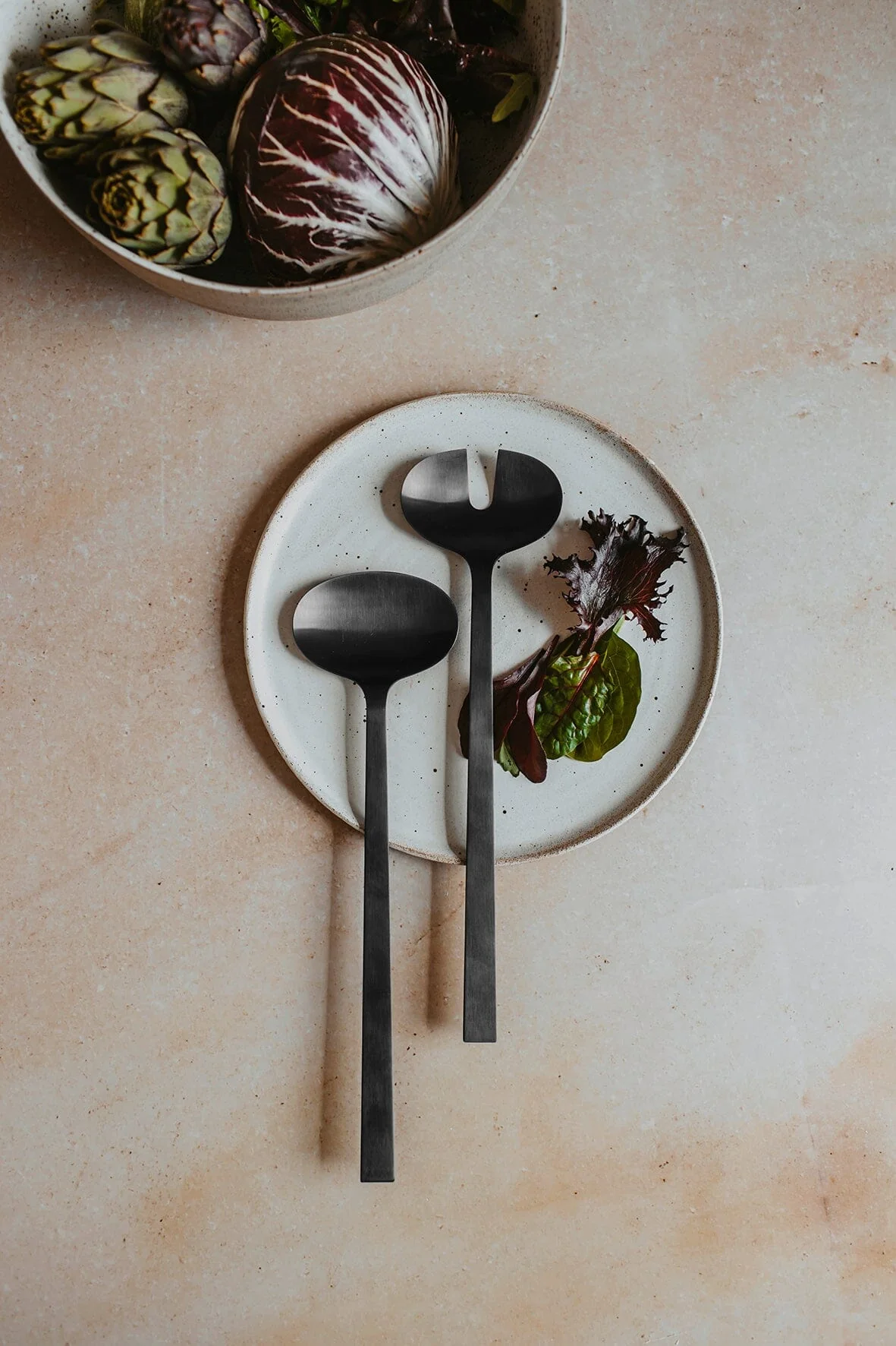 Zack Lenora Salad Servers - Image 5